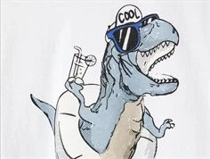 Name It bright white t-shirt